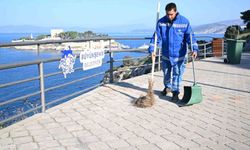 Büyükşehir’den Kuşadası’nda çevre temizliği