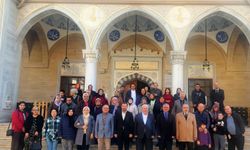 Cami, engelli buluşması gönülleri birleştirdi