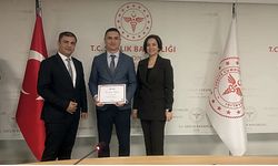 Didim Devlet Hastanesi’nde “Pardus” başarısına teşekkür belgesi