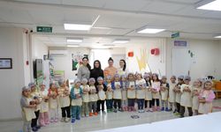 Didimli minikler hem eğlendi hem öğrendi