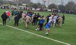 Aydın'daki amatör maçta kavga çıktı