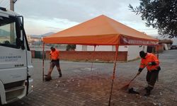 Germencik’te temizlik çalışmaları devam ediyor