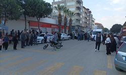 Karacasu'da trafik kaosu kazaya sebep oldu: 2 yaralı