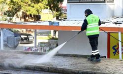 Kuşadası Belediyesi’nden detaylı temizlik çalışması