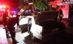 Aydın'da park halindeki otomobil küle döndü