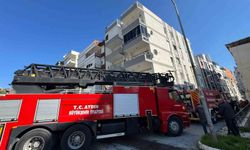 Aydın'da korkutan ev yangını