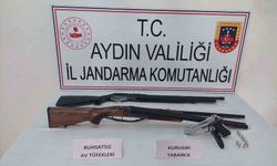 Sultanhisar’da silah operasyonu