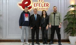 Ünlü kadın sanatçı, Aydın’a geldi