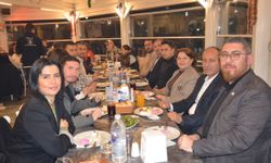 Başkan Gençay Aydın ve Didimli basın mensuplarını yemekte ağırladı