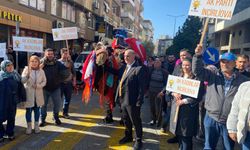 Cumhurbaşkanı Erdoğan’a Aydın’da develerle karşılama