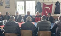 Enginar tarlaları incelendi, üreticiler, TARSİM hakkında bilgilendirildi