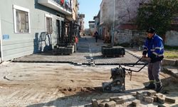 Germencik’te sokaklar yenileniyor
