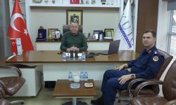 İlçe Jandarma Komutanı Kosalı'dan Akdoğan'a ziyaret