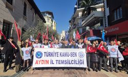 Kamu Sen Aydın'dan “Ücrette hakkaniyet, vergide adalet” mesajı