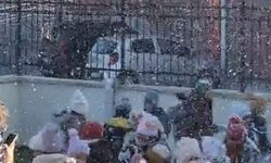 Kuşadası TOBB Anaokulu’ndan miniklere kar sürprizi