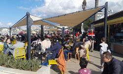 Kuşadası'nda Ocak ayında bahar molası sevindirdi