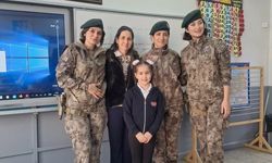 Aydın'da şehit kızına unutulmaz sürpriz