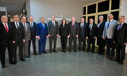 Özmeriç ve ekibinden Çerçioğlu’na ziyaret