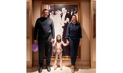 Pehlivan'ın aile saadeti