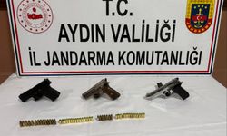 Söke’de hayvan hırsızı, ruhsatsız tabancalarla yakalandı
