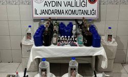 Bozdoğan’da sahte içki imalathanesine baskın