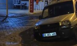 Nazilli’de sağanak sonrası yollar çöktü