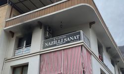 Nazilli'de korkutan yangın: Sanat merkezinden alevler yükseldi