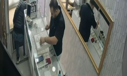 Nazilli'de kuyumcuda saniyelik vurgun: Gerçek böyle ortaya çıktı