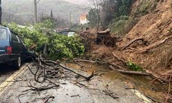 Nazilli'nin komşu ilçesinde heyelan