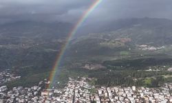 Gökkuşağı Aydın'ı sardı