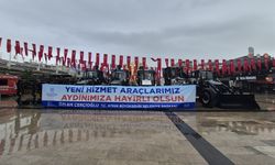 Aydın Büyükşehir, 11 iş makinesi satın aldı