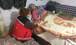 Aydın'da evi yanan aileye devletten şefkat eli