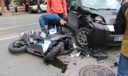 Aydın'da korkunç kaza: Motosiklet sürücüsü ağır yaralandı