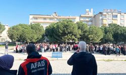 Aydın’da öğrencilere afet eğitimi