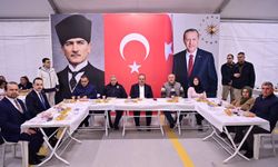 Aydın'da protokol üyeleri halkla iftar yaptı