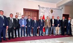 Başkan Turan'dan Kaymakam Keklik'e ziyaret