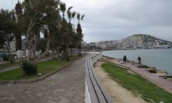 Kuşadası'nda yağmur etkili oldu