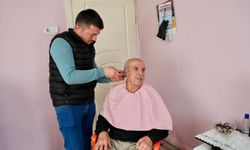 Çine Belediyesi’nden evde tıraş hizmeti