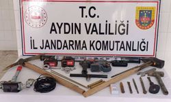 Aydın'da kaçak kazıcılar suçüstü yakalandı