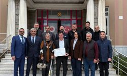 Didim Esnaf odasında Erul mazbatasını aldı