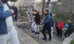 Aydın’da yürekleri ağza getiren anlar