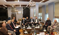 Kırgızistan’ın Ankara Büyükelçisi Kazakbaev’den AYTO’ya ziyaret