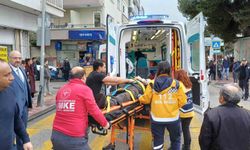 Aydın'da otomobilin çarptığı yaya ölümden döndü