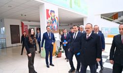Vali Canbolat hem okulları gezdi; hem de projeleri yerinde inceledi