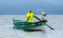 'Yaren Leylek' balıkçı Adem amcaya kavuştu
