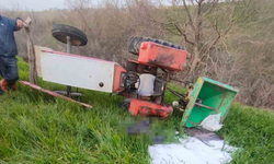 Tarlaya gübre atmaya giderken canından oldu