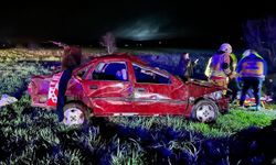 Bayramda acı kaza:  1 ölü, 1’i ağır 3 yaralı