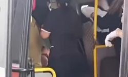 Sancılanan kadın dolmuşta doğum yaptı