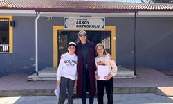 Didim'de ortaokul öğrencilerinin TÜBİTAK gururu