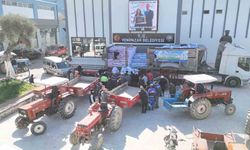 Aydın Büyükşehir’den Yenipazarlı üreticilere yem desteği